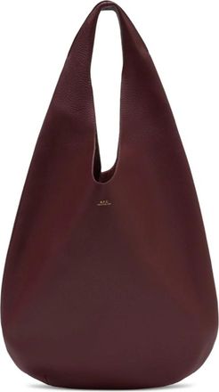 A.P.C. A. p.c. Le Neige Embossed Tote Bag