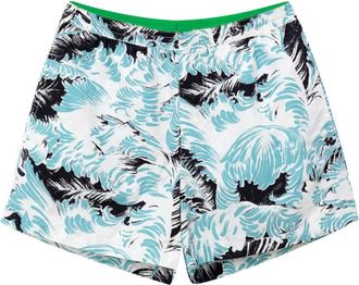 Bottega Veneta Boxershort met Veerprint - Heren - Strandmode - Veelkleurig - S - Badmode