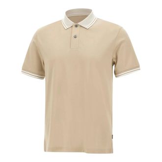 HUGO BOSS Hugo, Polo Shirts, male, Beige, Size: 2XL Phillipson Polo Shirt