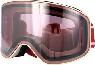 Chlo&eacute; Womens Ski Goggles Ch0072s Ivory-Pink Ivory-Ivory-Pink Injected Accessories Ivory/ivory/pink