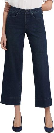 NYDJ Nydj Teresa Obsidian Blue Wide Leg Jean