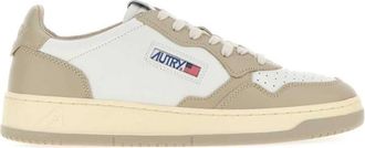 Autry Beige Color Block Sneakers