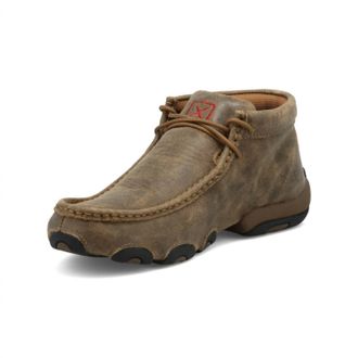 Twisted X Boots Womens Driving Mocs Leather Shoes In Brown