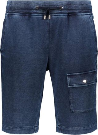 Moorer Bermuda in cotone - Blu