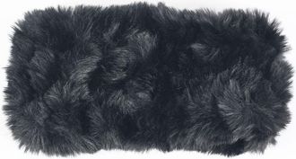 MARCUS ADLER Faux Fur Headband in Black at Nordstrom Rack