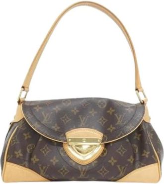 Louis Vuitton Pre-owned Shoulder Bags, female, Brown, Size: ONE SIZE Pre-owned Vintage Shoulder Bag