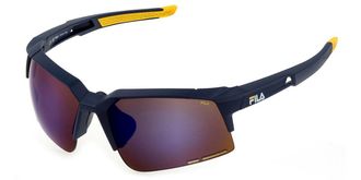 Fila SFI515 U43B Mens Sunglasses Blue Size 67