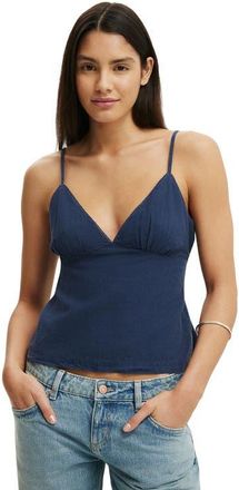 Cotton On Womens The Daydream Cami in Collegiate Navy Garment Dye at Nordstrom, Size 12