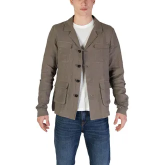 IN MY HOOD Linen Mens Blazer