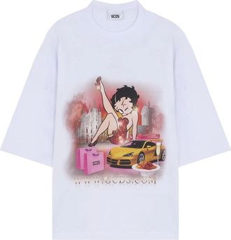 GCDS Gcds, Uomo, Top, Bianco, S, new