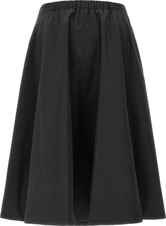 Moncler Padded Taffeta Skirt - Black