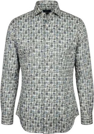Xacus Pina katoenen shirt - Dames - Overhemden - Veelkleurig - M - Katoen - Overhemden