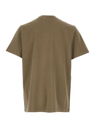 A.P.C. Logo-Printed Organic Cotton T-Shirt - Brown