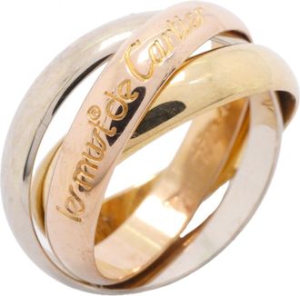 Cartier Yellow Gold (18K) Pink Gold (18K) White Gold (18K) Band Ring (Pre-Owned)