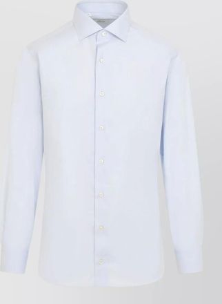 Brioni cotton long-sleeve shirt