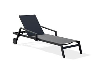 DCB Garden Tumbona de aluminio y lona plastificada