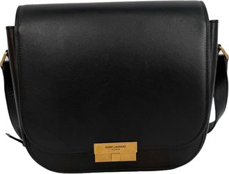 Saint Laurent Saint Laurent Small Betty Satchel tas in zwart leer