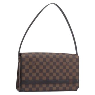 Louis Vuitton Tribeca Damier Brown Canvas Handbag (Pre-Owned)