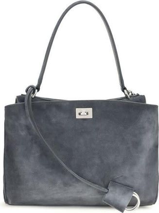 Balenciaga Rodeo Shoulder Bag Gray