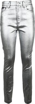 Dolce & Gabbana Donna, Jeans, Grigio, 2Xs, new