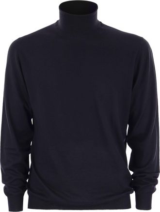 Fedeli Derby Wool Turtleneck Sweater