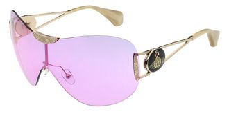 Vivienne Westwood VW 7021 457 Womens Sunglasses Gold Size 140
