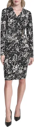 DKNY Dkny Wrap Dress