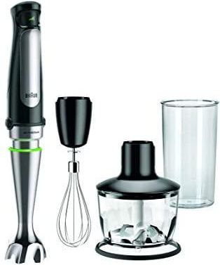 Braun Multiquick 7 Mq7035x Batidora De Mano Negra Acero