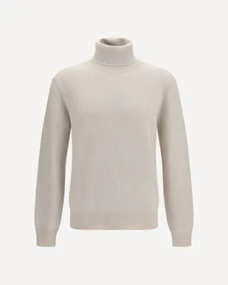 Brioni Wool and cashmere turtleneck Sweater Male 48