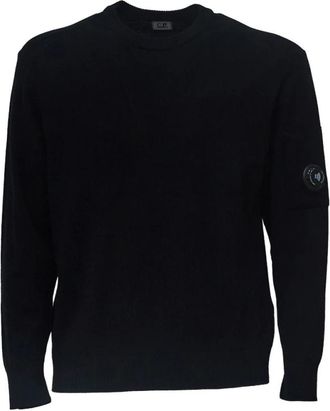 C.P. Company C.p. Company Truien - Heren - Ronde hals truien - Blauw - L - Truien & Vesten