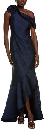 Teri Jon by Rickie Freeman Jacquard Gown