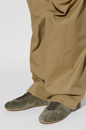 Tod's Suede Sports Shoes T-Marathon, Mens, Green