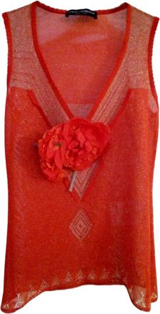 Dolce & Gabbana sheer knit shirt Size S