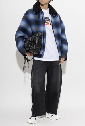 Balenciaga Wool Jacket, Mens, Blue