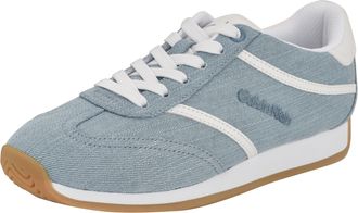 Calvin Klein Avyenna Womens Sneakers Boots Medium Blue Denim/White 420 25.0 cm