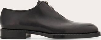 Ferragamo Uomo Calzatura con zip Nero Taglia 40.5