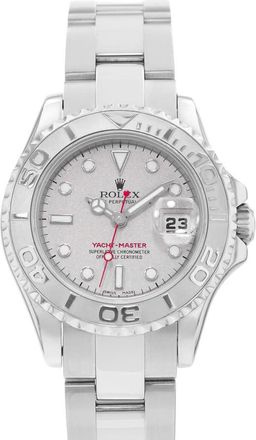 Rolex Pre-owned Rolex Yacht-Master 29 Automatic Chronometer Silver Dial Ladies Watch 169622 SSO