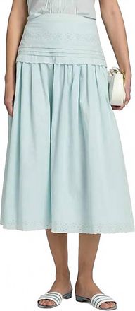 Ciao Lucia Irati Midi Skirt In Baby Blue
