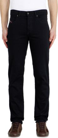 Diesel Regular Jeans Regular Waist 2023 D-Finitive, Black/Dark grey, Button fly