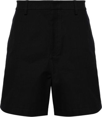 Valentino Garavani canvas bermuda shorts - men - Elastane/Cotton/Cotton - 52 - Blue