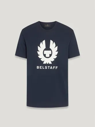 Belstaff Belstaff Phoenix T-shirt Mens Cotton Jersey Dark Ink Size 3XL
