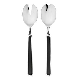 Mepra Fantasia Salad Serving Set - 2 Pieces in Black at Nordstrom