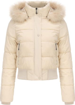 Generic Winter Jackets for Women Uk Open Front Short Parka Lightweight Waterproof Down Jacket with Pockets Loose Fit Quilted Down Plain Jackets Fashionable Wo