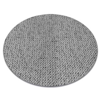 RugsX RugsX Round Casablanca Rug in Grey | Size: 200 cm diameter
