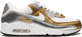 Nike Air Max 90 SE Metallic sneakers - women - Leather - 5.5 - Gold