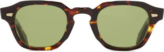 Cutler and Gross square temple sunglasses - Marrone