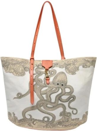 Inou&iuml; Editions Dames, Tassen, Grijs, Maat: ONE Size Leer