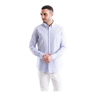 Xacus Button-Down Overhemd - Heren - Casual Overhemden - Veelkleurig - M - Katoen - Overhemden