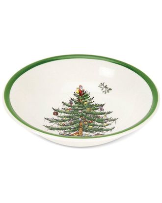 Spode Set Of 4 Christmas Tree Ascot Cereal Bowls