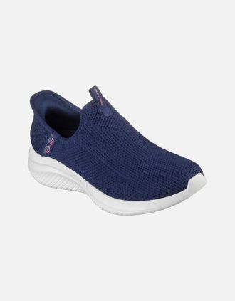 Skechers Womens Ultra Flex 3.0 Easy Win Womens Trainers - Navy - Size: 6